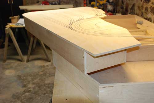 CNJ Bronx Terminal Benchwork